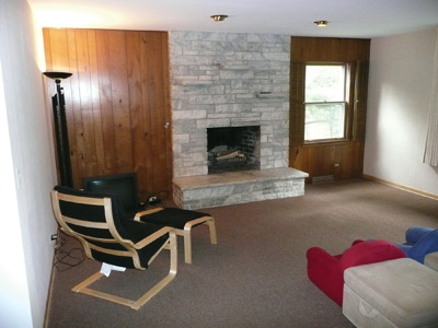 
Replacing the inefficient fireplace with a high efficiency insert will lower heating bills. 
